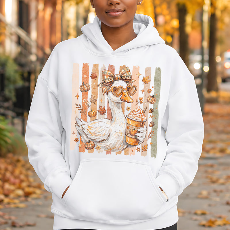 Preppy Fall Goose - DTF Transfer