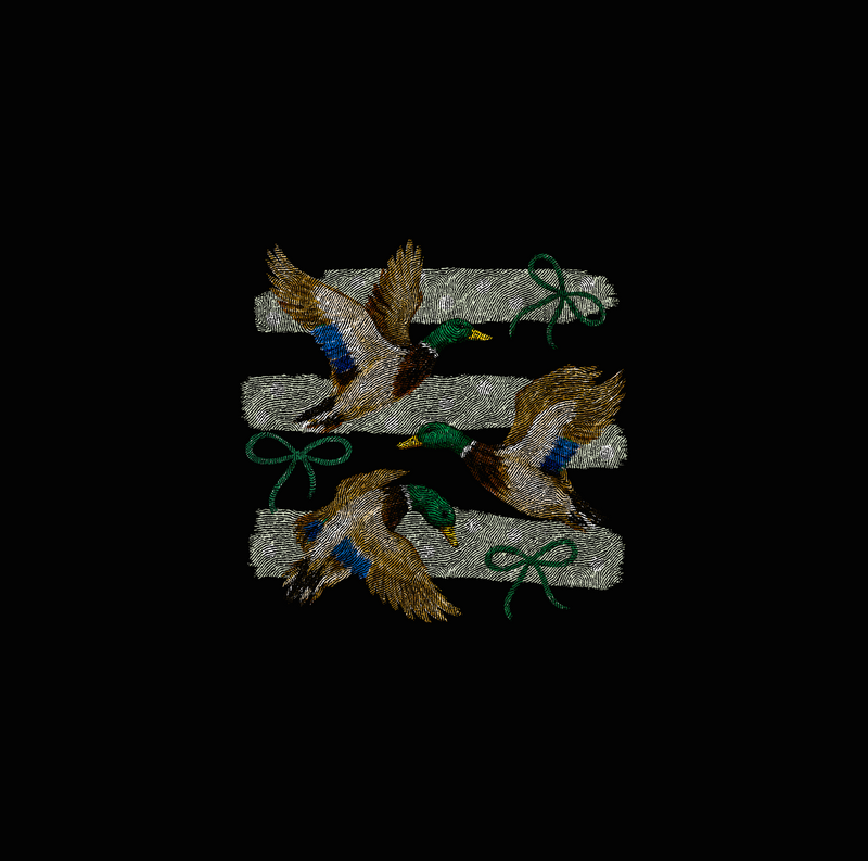 Sage Polka Dot & Ribbon Bows DTF Transfer
