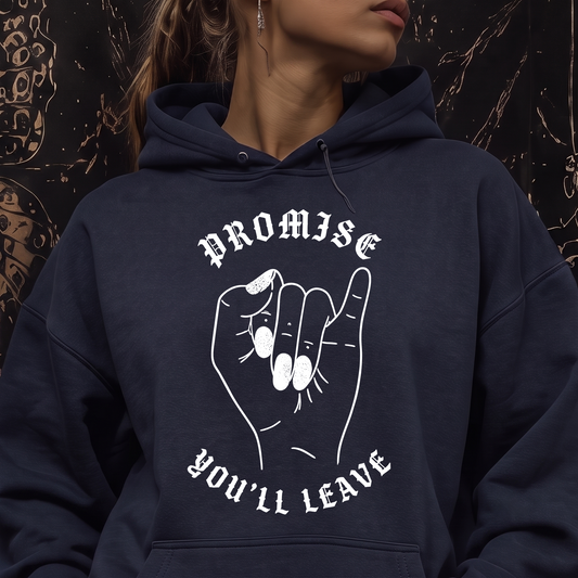 Promise You'll Leave Gothic Pinky Swear - DTF Transfer