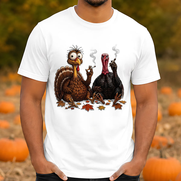 Puff Puff Pardon Smoking Turkeys - DTF Transfer