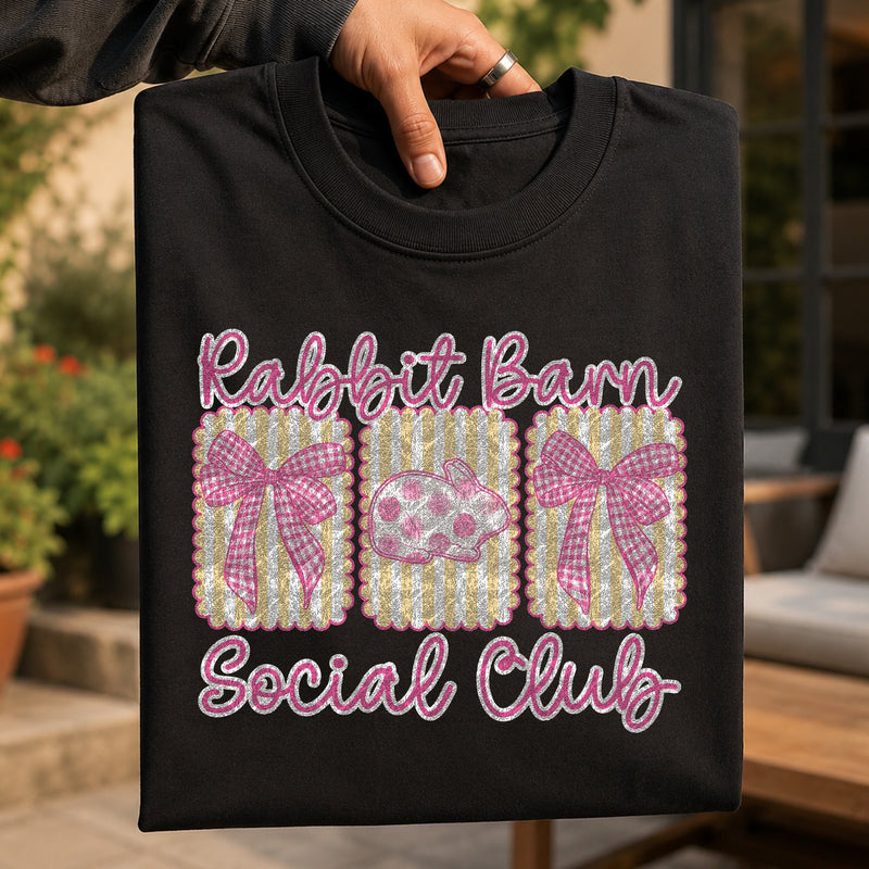 Rabbit Barn Social Club - DTF Transfer