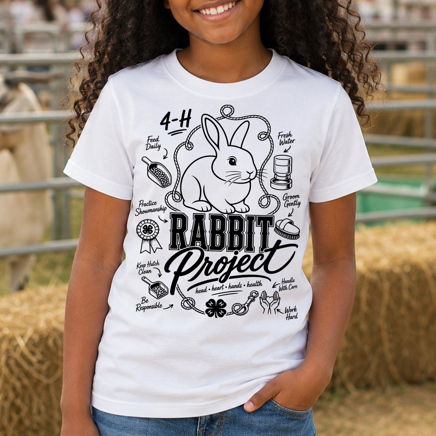 4-H-Rabbit Project - DTF Transfer