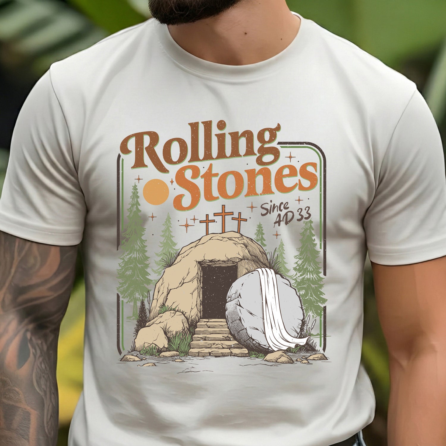 Rolling Stones Since AD 33 - DTF Transfer