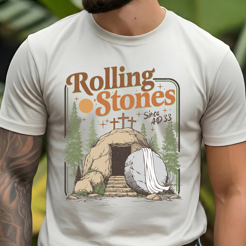 Rolling Stones Since AD 33 - DTF Transfer
