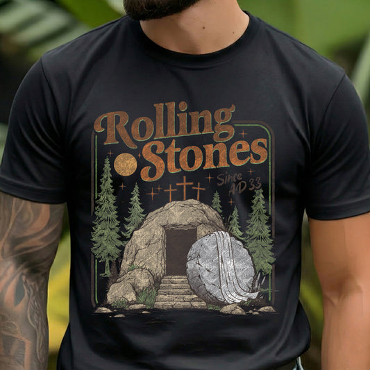 Rolling Stones Since AD 33 - DTF Transfer