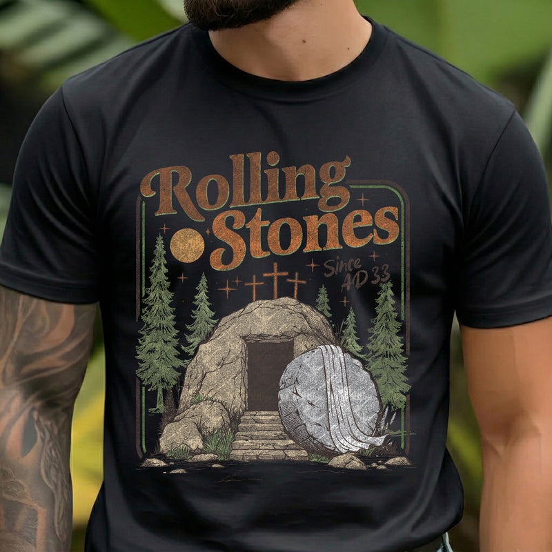 Rolling Stones Since AD 33 - DTF Transfer