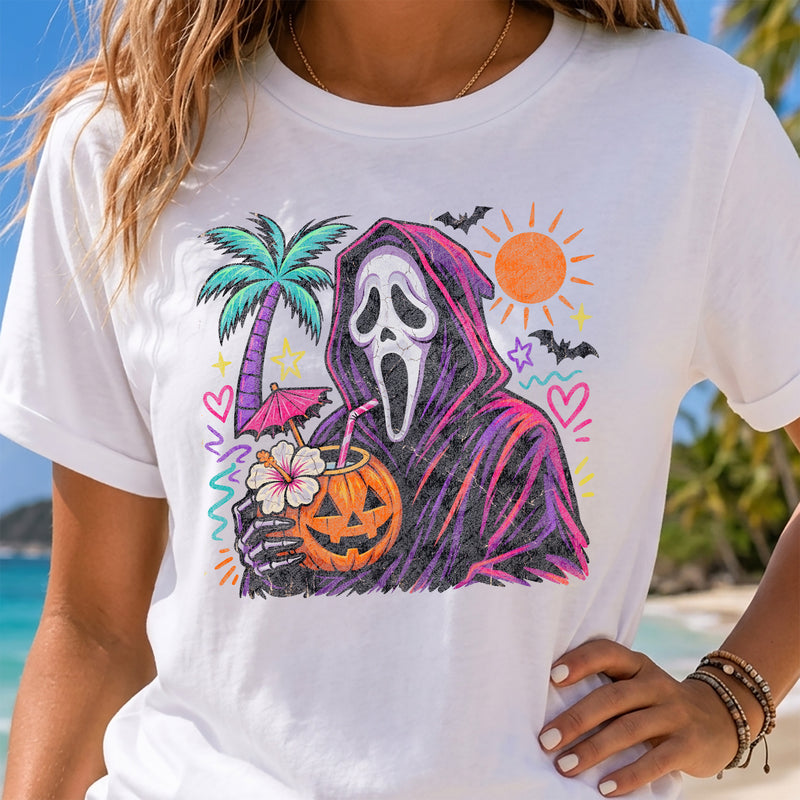 Ghostface On Vacation - DTF Transfer