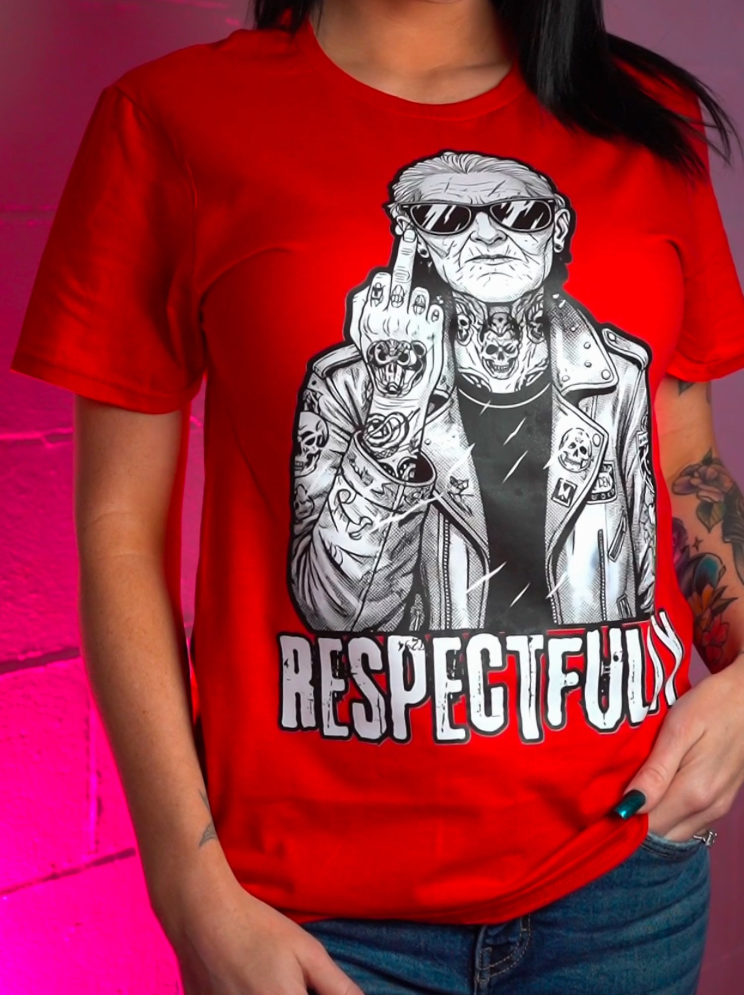 Respectfully - DTF Transfer