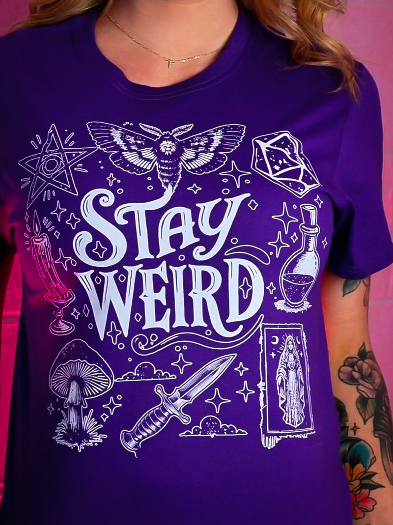 Stay Weird - DTF Transfer