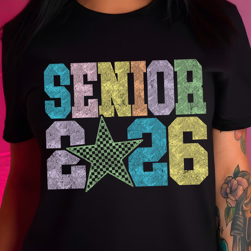 Retro Pastel Class Of 2026 - DTF Transfer