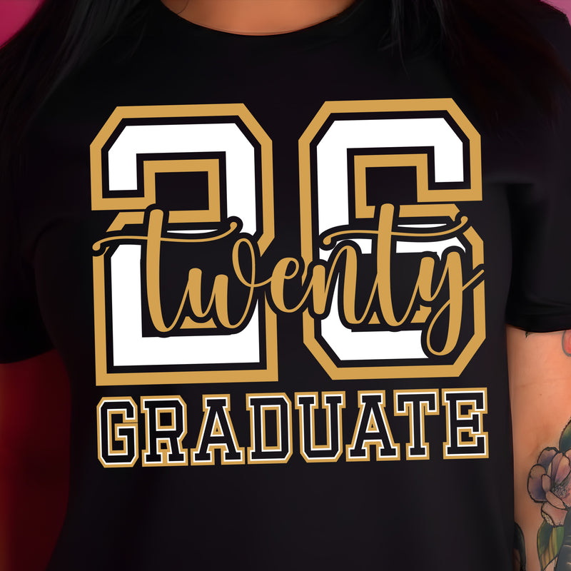 Twenty 26 Graduate - DTF Transfer
