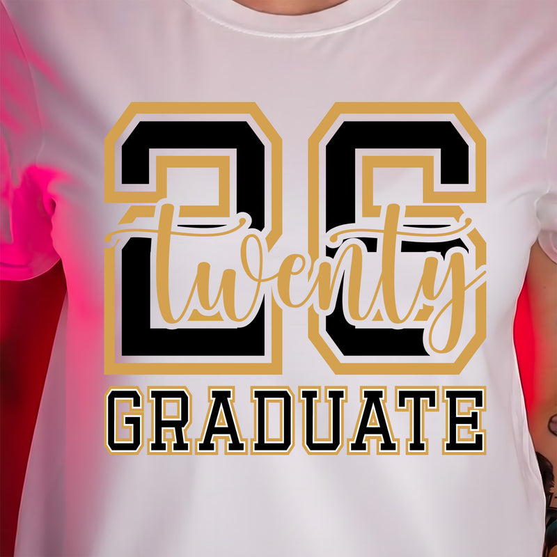 Twenty 26 Graduate - DTF Transfer
