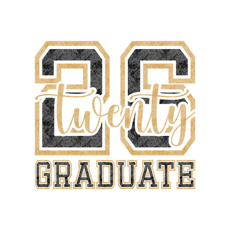Twenty 26 Graduate - DTF Transfer