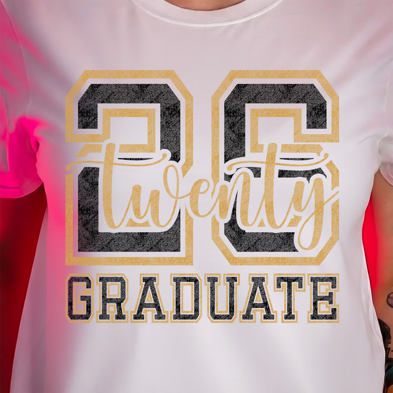 Twenty 26 Graduate - DTF Transfer