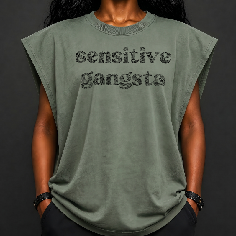 Sensitive Gangsta - DTF Transfer