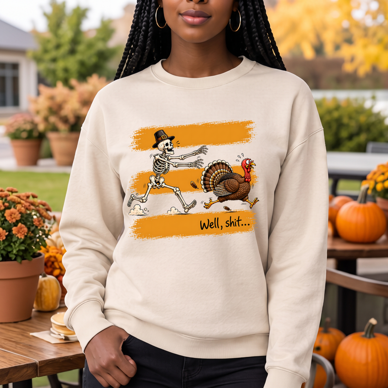 Sarcastic Thanksgiving DTF Transfer