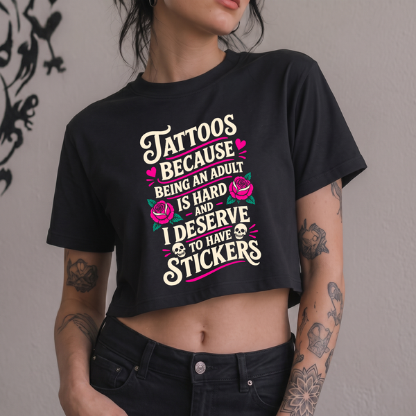 Skulls & Roses Ink Lover - DTF Transfer