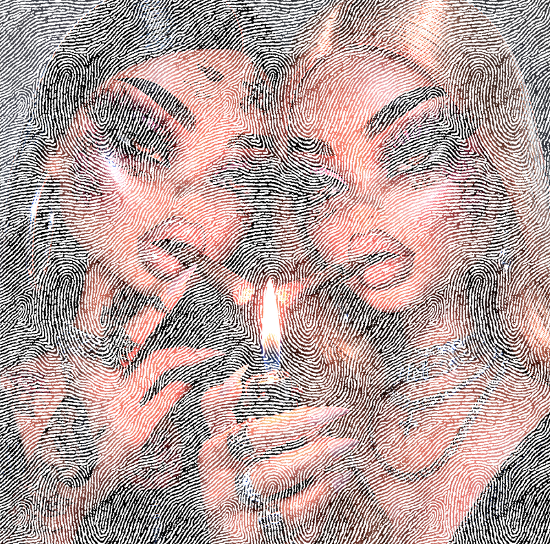 Smoking Dolls - DTF Transfer