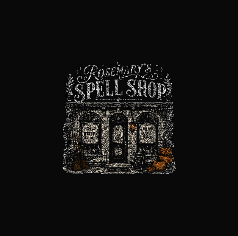 Vintage Practical Magic Storefront DTF Transfer