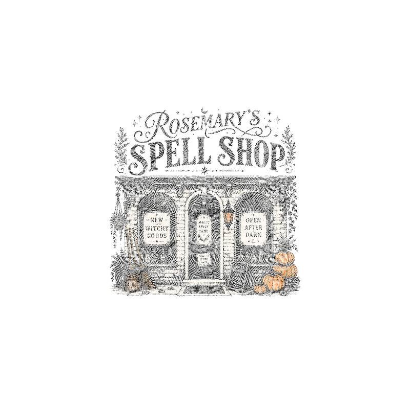 Vintage Practical Magic Storefront DTF Transfer