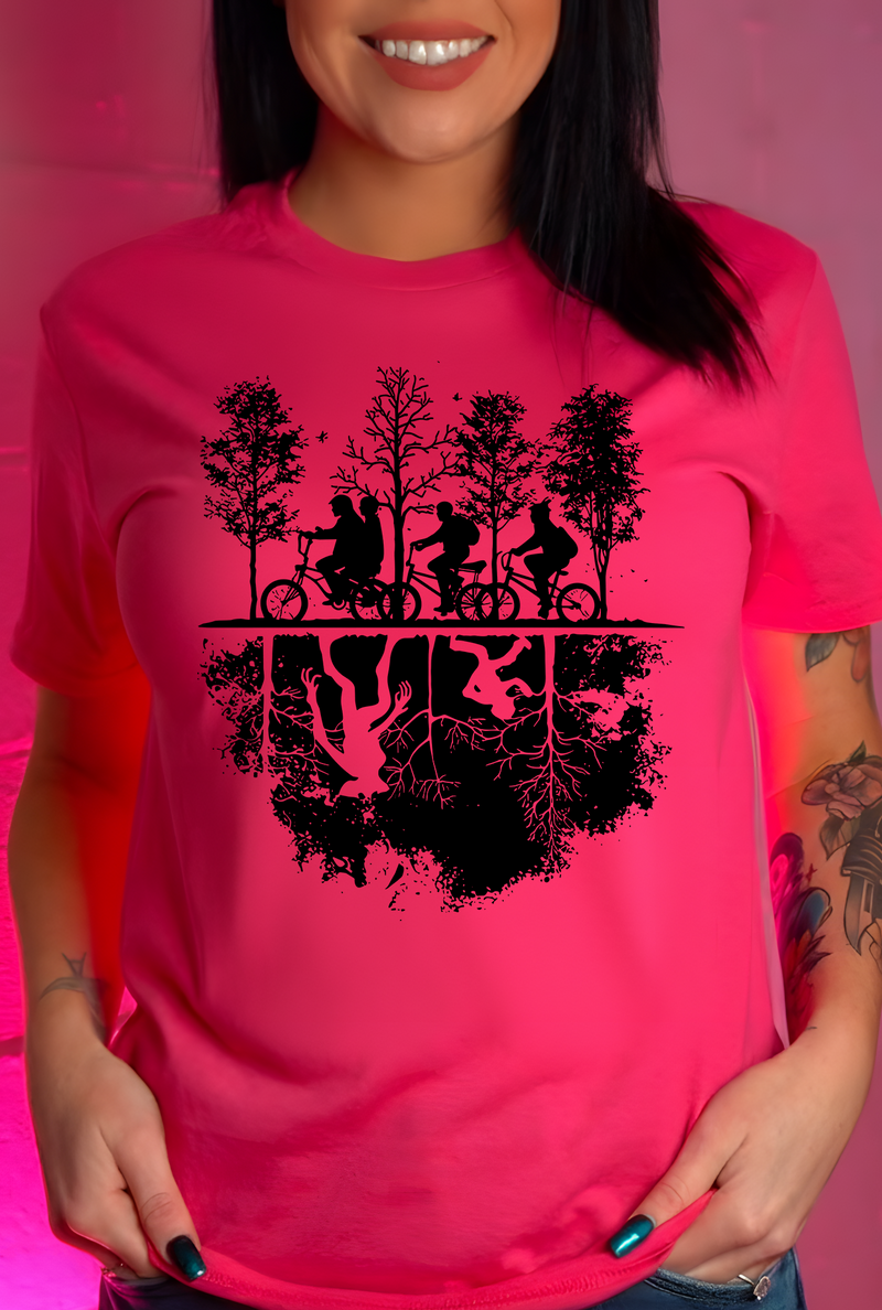 Stranger Things, Upside-down Bikes - DTF Transfer