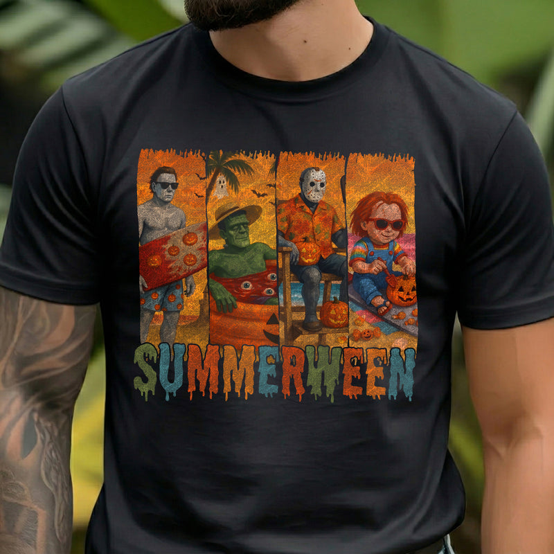 Summerween Horror Slasher Panels - DTF Transfer