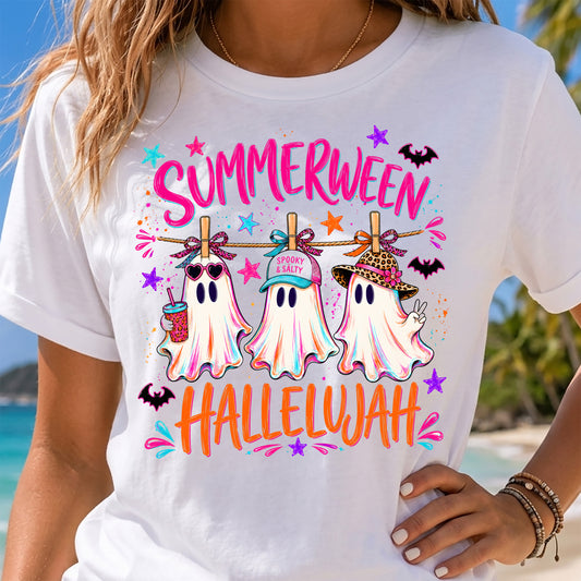 Summerween Hallelujah Spooky Beach - DTF Transfer