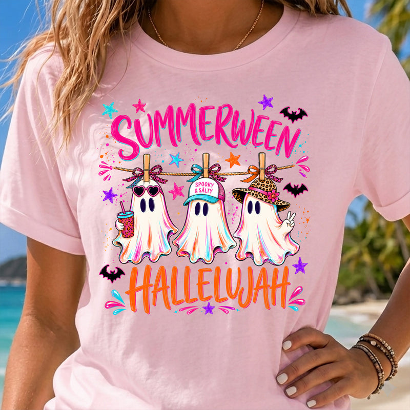 Summerween Hallelujah Spooky Beach - DTF Transfer
