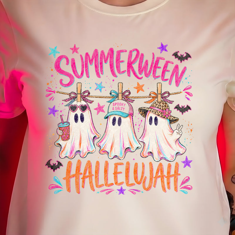 Summerween Hallelujah Spooky Beach - DTF Transfer