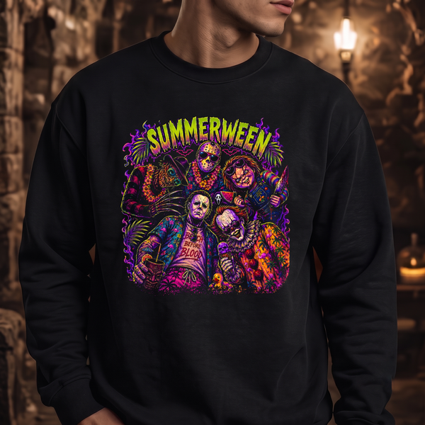 Slasher Summerween Vacation Neon Horror - DTF Transfer