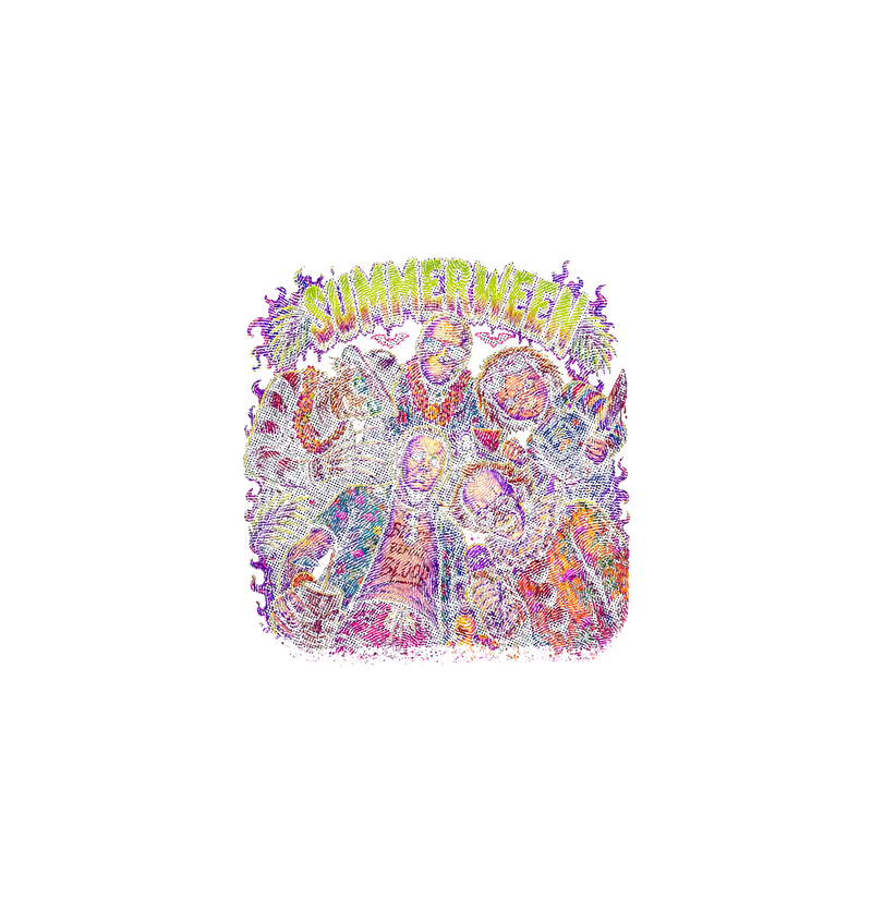 Slasher Summerween Vacation Neon Horror - DTF Transfer