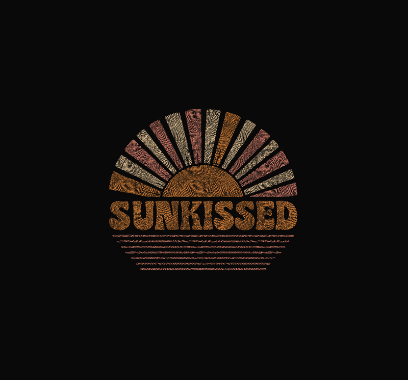 Sunkissed Retro 70s Sunset Horizon - DTF Transfer