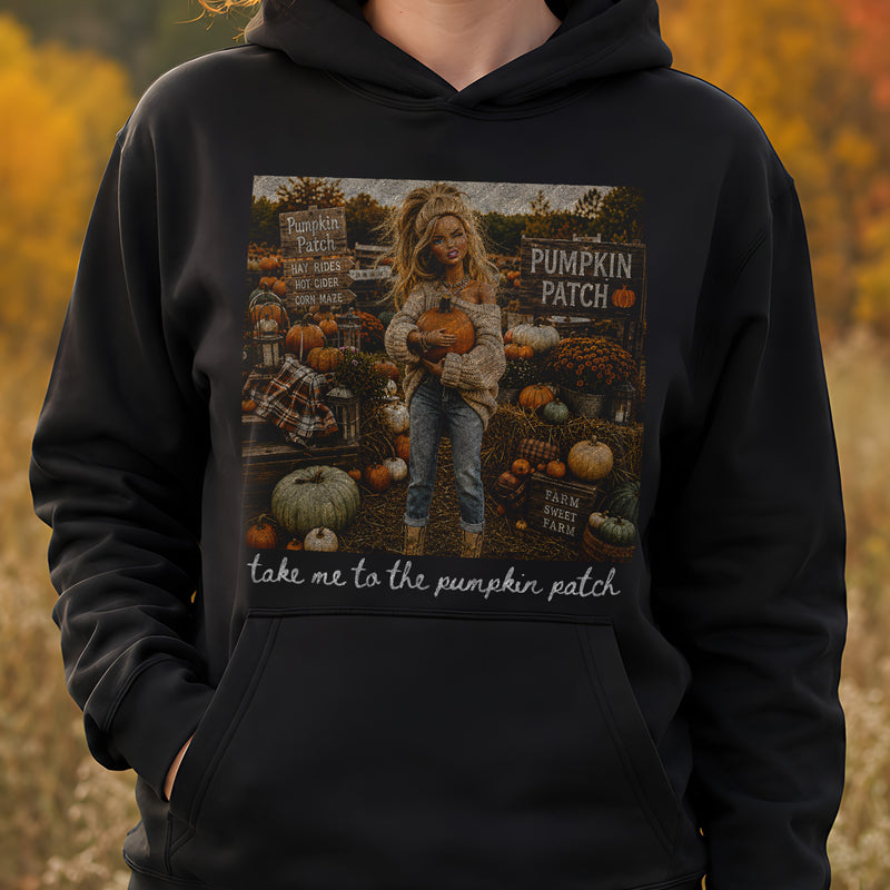 Take Me To The Pumpkin Patch Doll - DTF Transfer