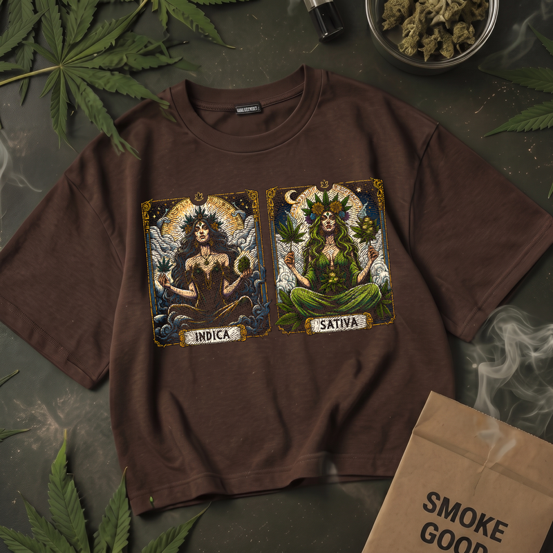 Indica & Sativa Goddess Tarot Cards - DTF Transfer