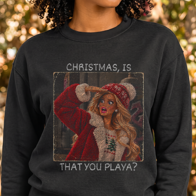 Is That You Playa? Sassy Fashion Doll Christmas - DTF Transfer