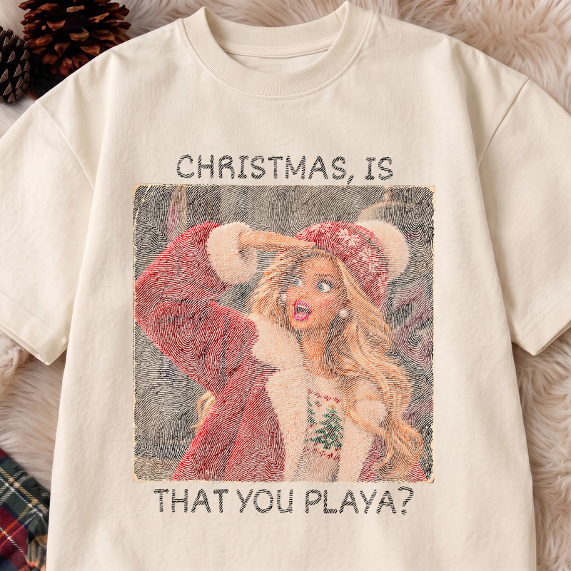 Is That You Playa? Sassy Fashion Doll Christmas - DTF Transfer