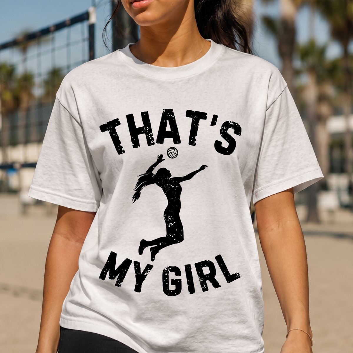 Distressed Player Silhouette DTF Transfer