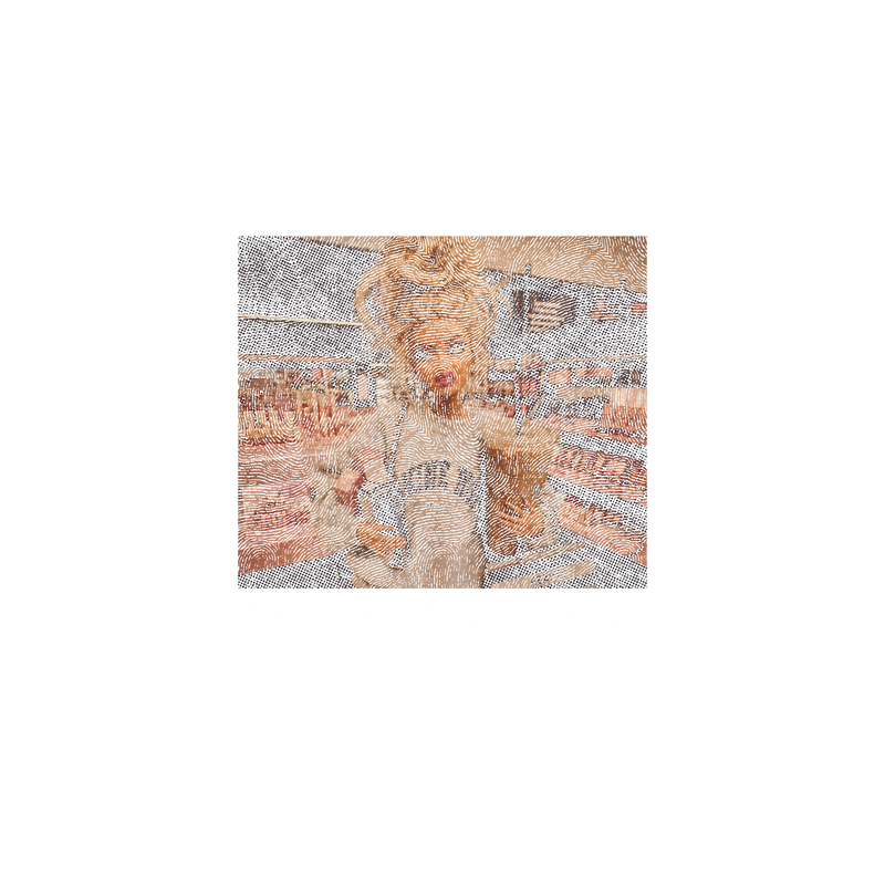 Retail Therapy Doll & Iced Coffee DTF Transfer