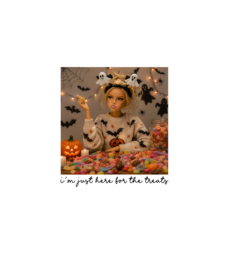 Halloween Candy Doll DTF Transfer
