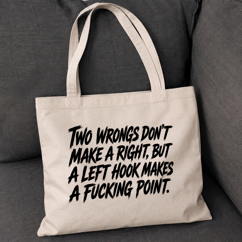 Left Hook Dark Humor - DTF Transfer