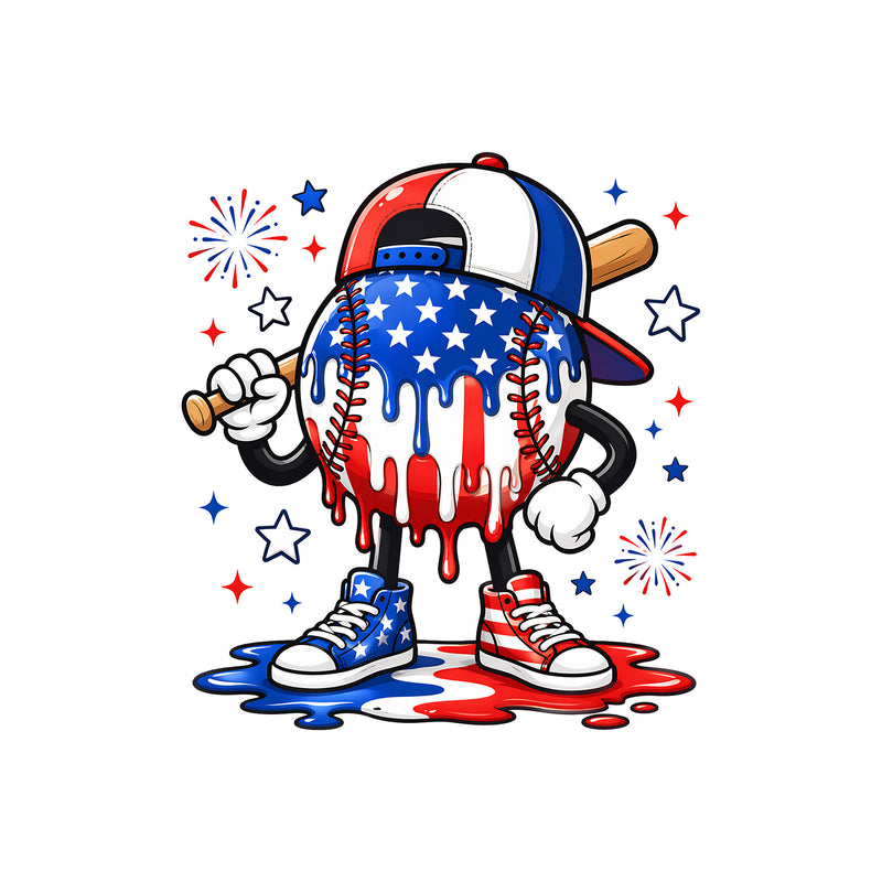 USA Drip Baseball - DTF Transfer