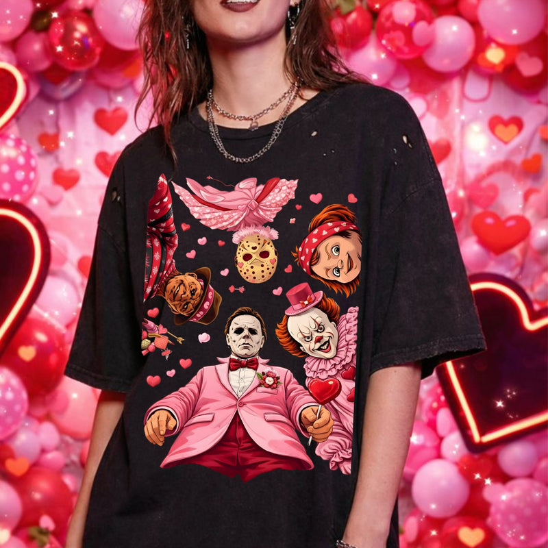 Horror Valentines Day Gang Sheet