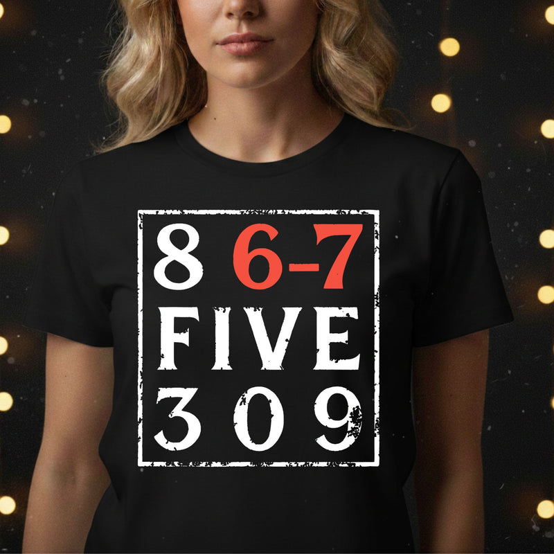 867-5309- DTF Transfer