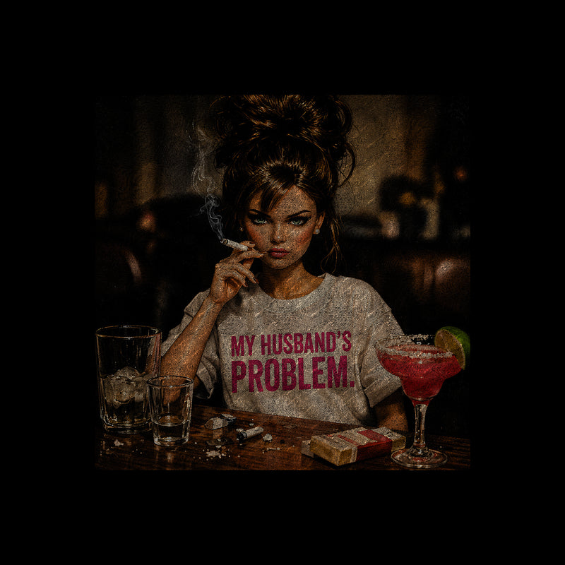 My Husband's Problem Doll - DTF Transfer