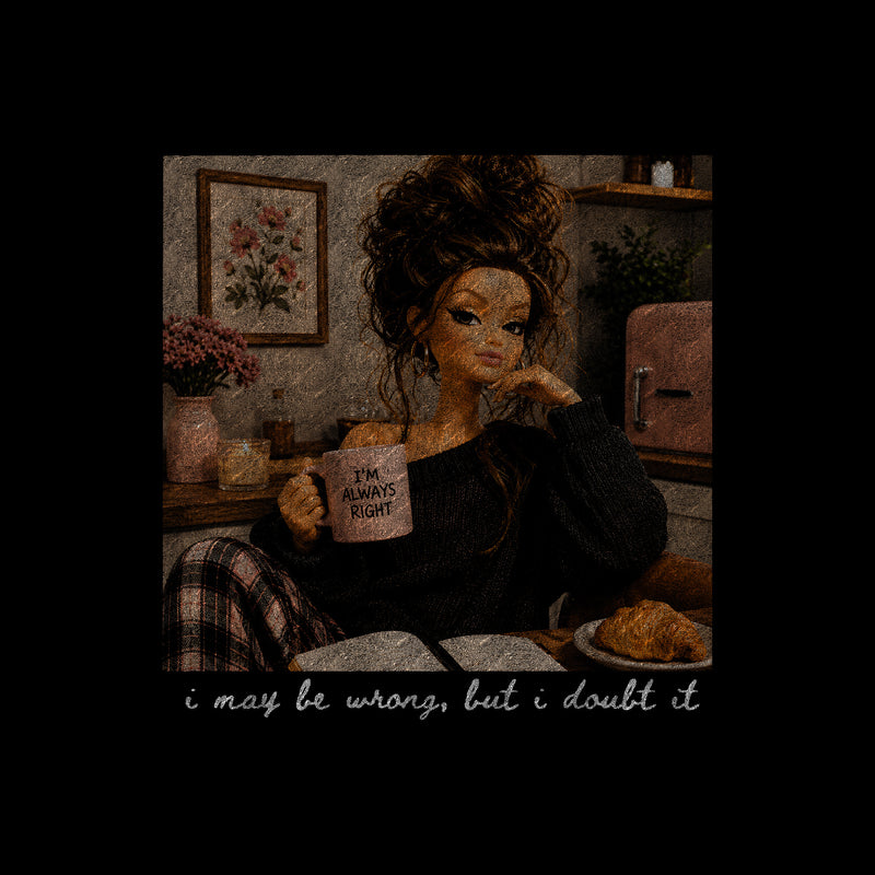 I May Be Wrong, But I Doubt It Doll - DTF Transfer