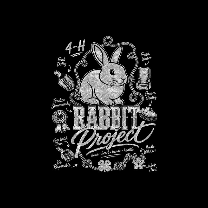 4-H-Rabbit Project - DTF Transfer