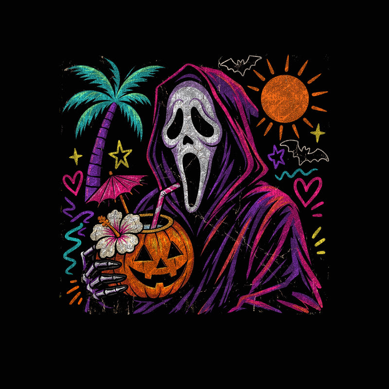 Ghostface On Vacation - DTF Transfer