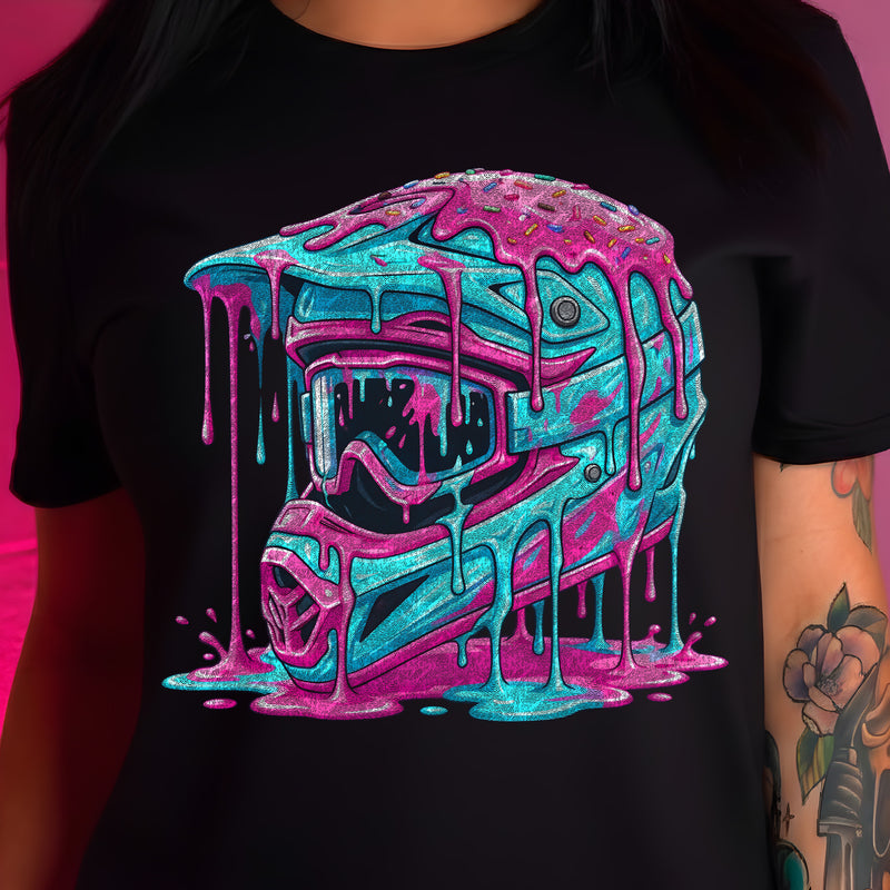 Sugar Rush Drip Helmet - DTF Transfer