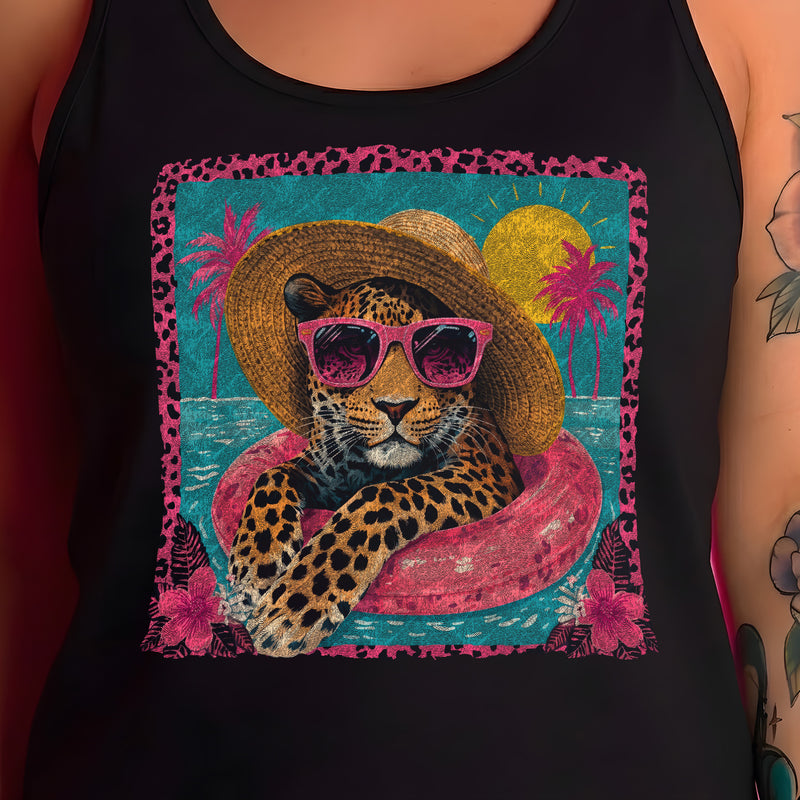 Sun-Kissed Jaguar - DTF Transfer