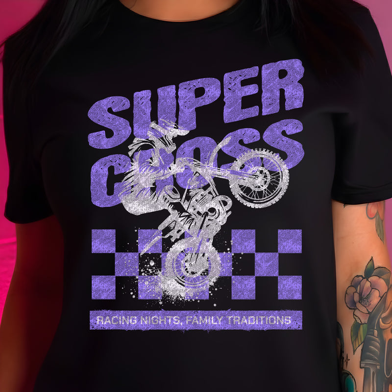 Super Cross, Racing Nights & Family Traditions - DTF Transfer